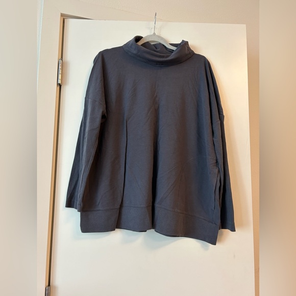 NWOT J Jill Pure Jill Harmony Cowl-Neck Tunic size large - Picture 2 of 9